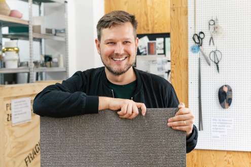Collaboration with Sebastian Herkner on the area pro series